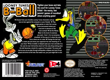 Looney Tunes B-Ball (USA) box cover back